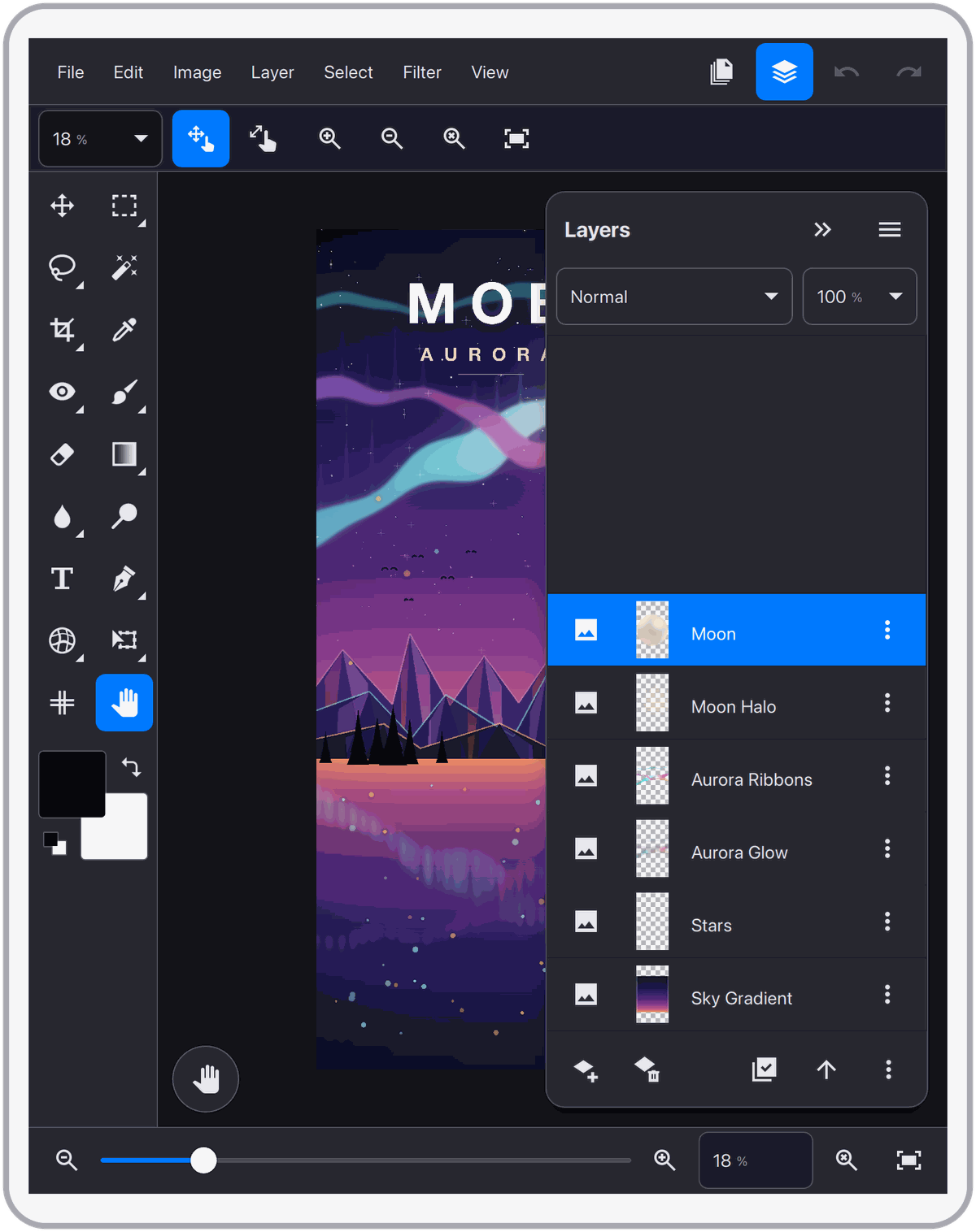 Desktop-Style iPad Layout and Interaction
